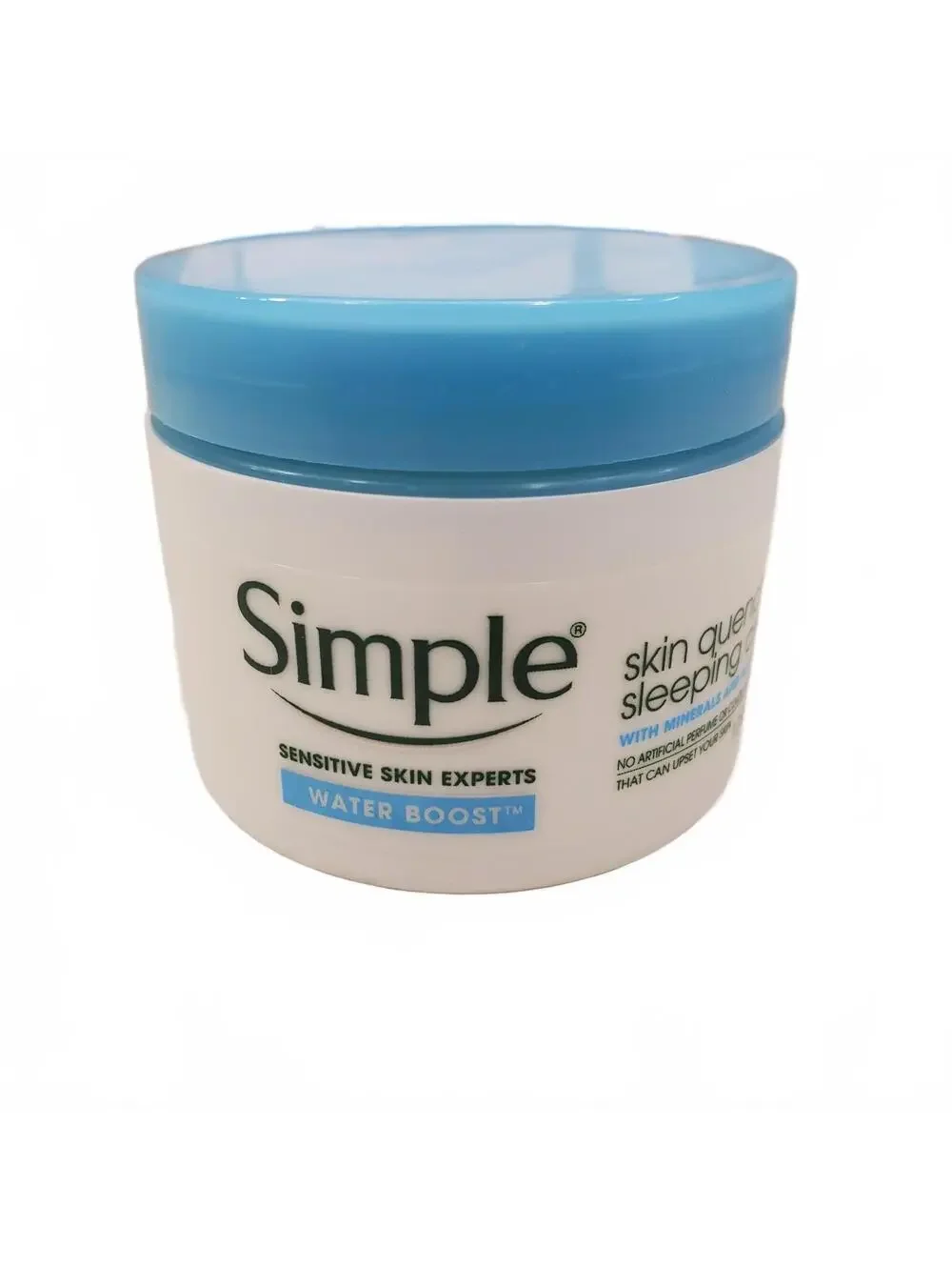 Simple Water Boost skin quench sleeping cream Dry Skin Lotion NEW 1.7 oz